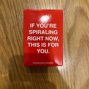 We’re Not Really Strangers - Card Game